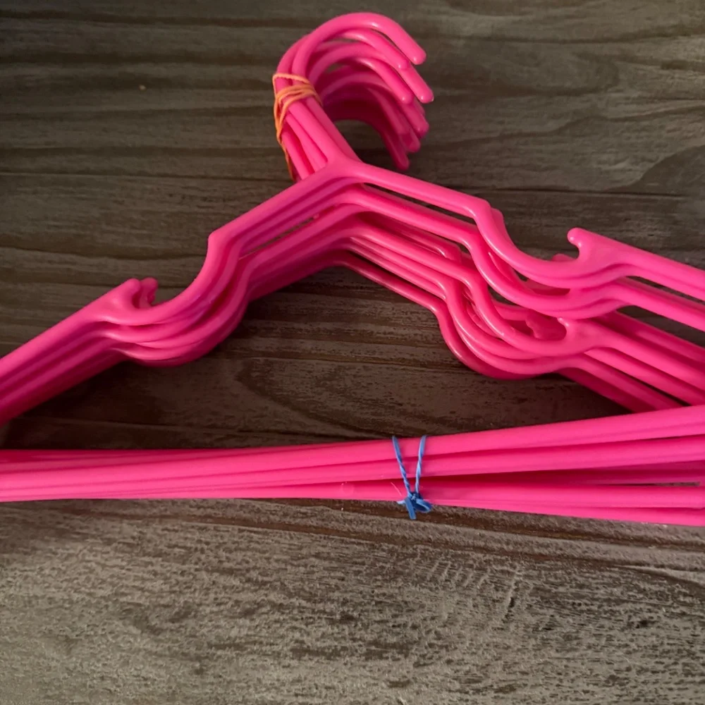 Hot Pink Mini Hangers for Baby/Infant Clothes 16 Total
